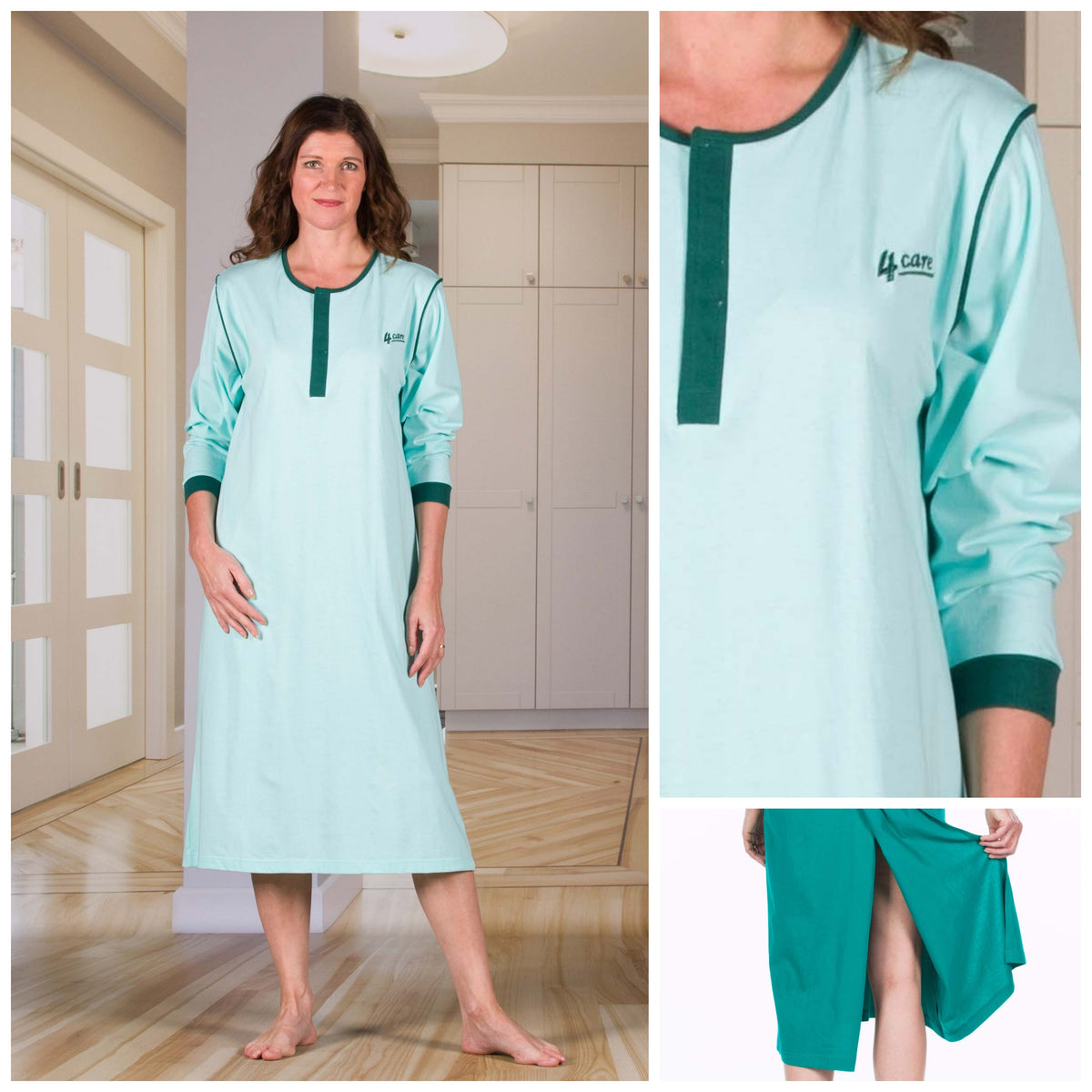 Nightshirt Unisex with 3/4 Sleeves (4340)