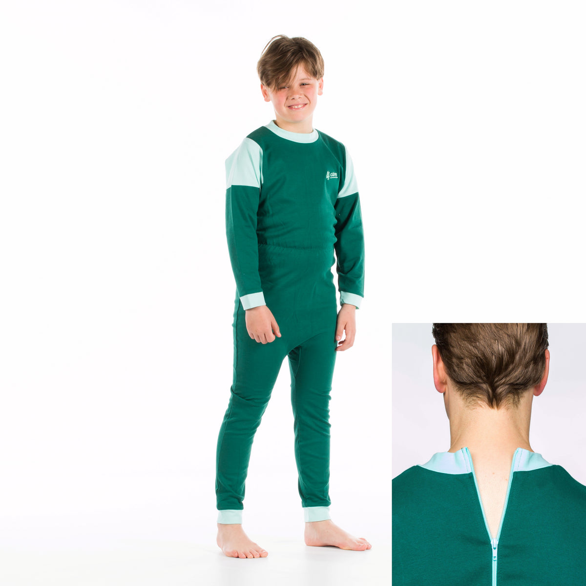 Children's All-in-One Jumpsuit With a Zip Up The Back (4030)