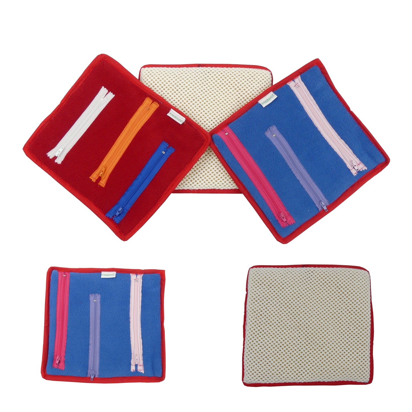 Activities for Learning Difficulties and Dementia: Feel and Touch Zip Feelie - M070