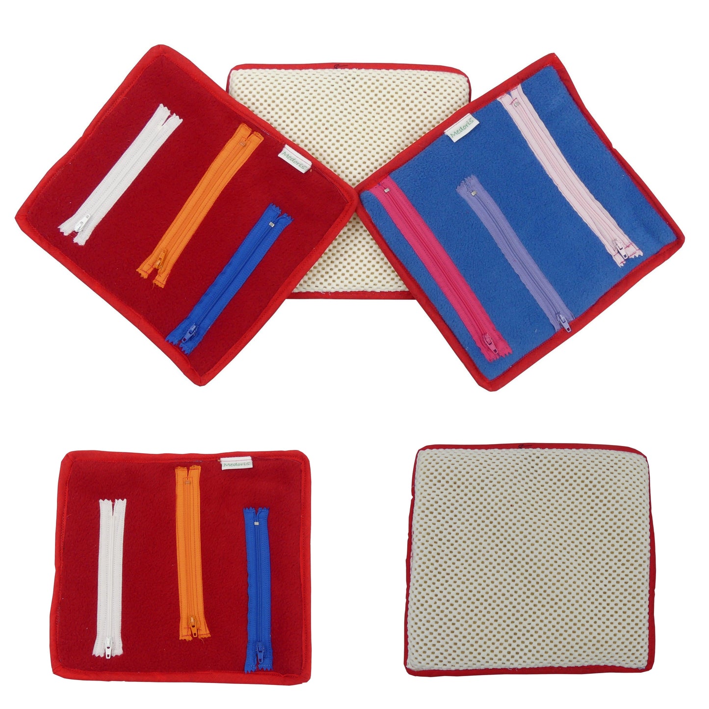 Activities for Learning Difficulties and Dementia: Feel and Touch Zip Feelie - M070