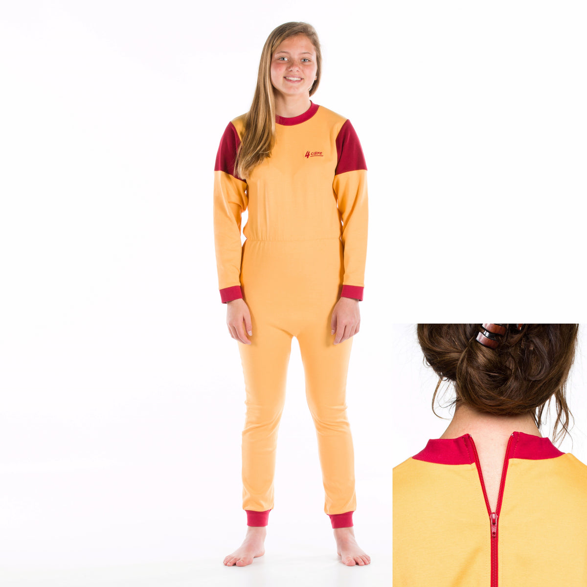 Children's All-in-One Jumpsuit With a Zip Up The Back (4030)