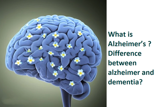 What is Alzheimer’s ?  Difference between alzheimer and dementia?
