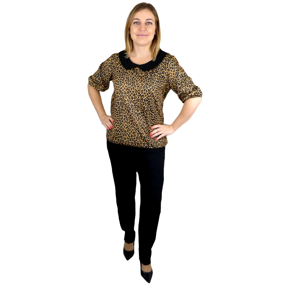 Open Back Adaptive Blouse M043/ Style 0020