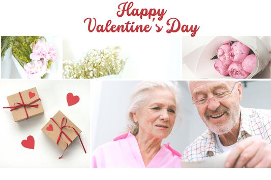 Blog 6- Valentine’s Day Gifts For Seniors- Giving care by Medoris Care.. because we care.