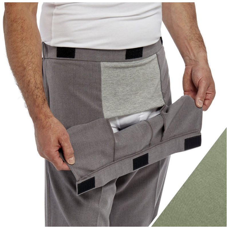Easy-to-wear MedoriScare adaptive clothing trousers for seniors