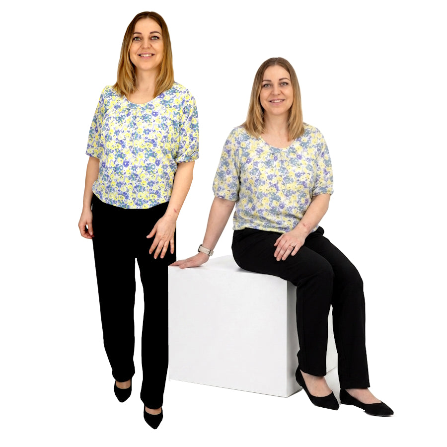 Ladies All-in-One Open Blouse Daywear H021