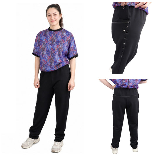 Women's All-in-One Daywear Jumpsuit ( With Dignity Panel) - M025