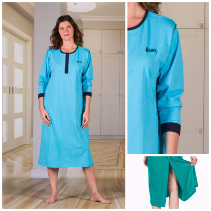 Nightshirt Unisex with 3/4 Sleeves (4340)