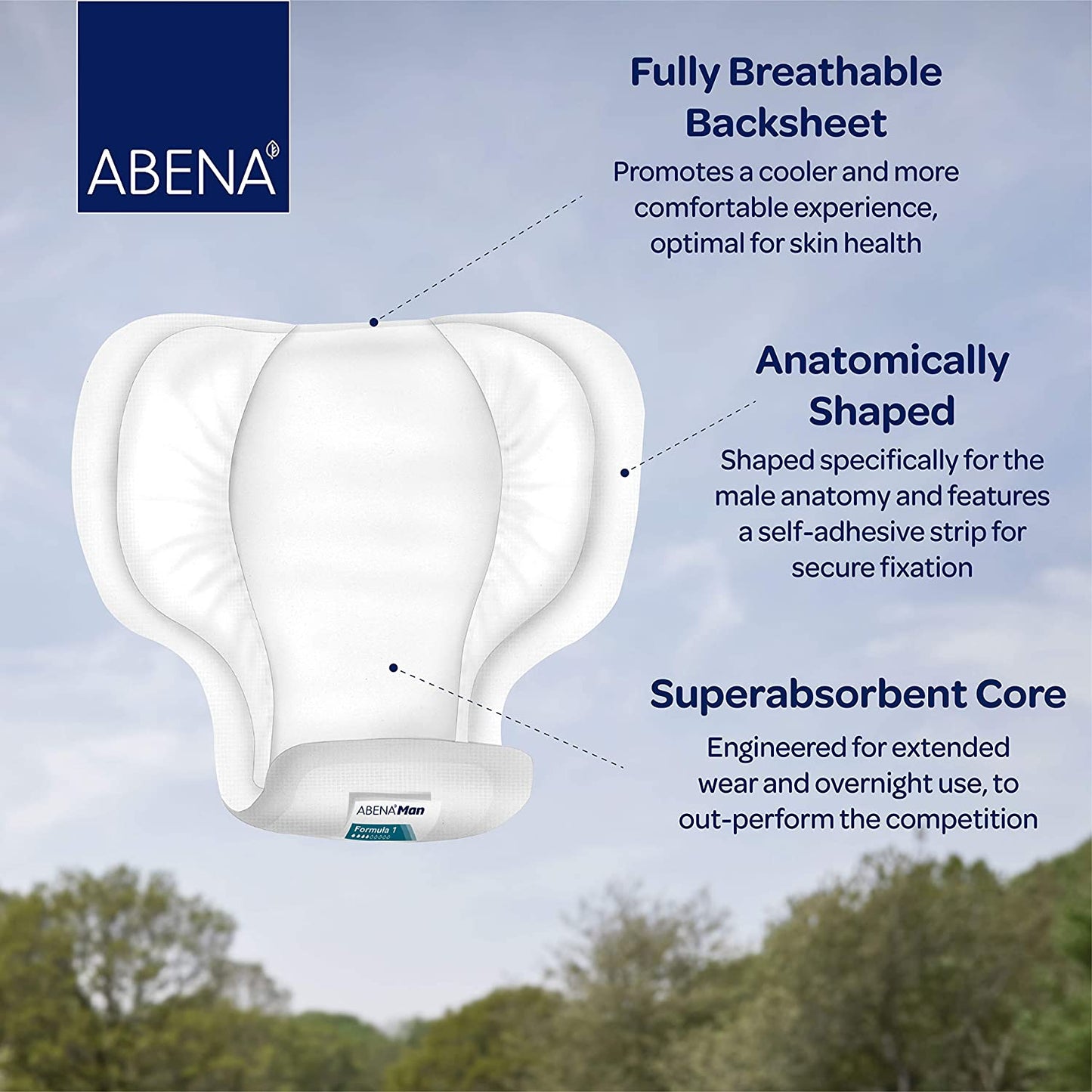 Abena Incontinence Pads for Men -A007 | Multi pack