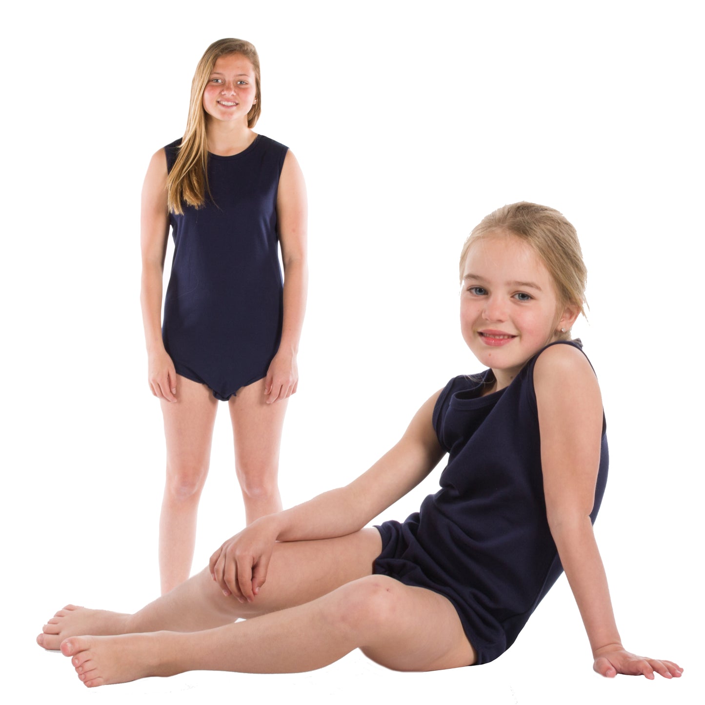 Children's Bodysuit with Popper Closure in the Crotch (4021)