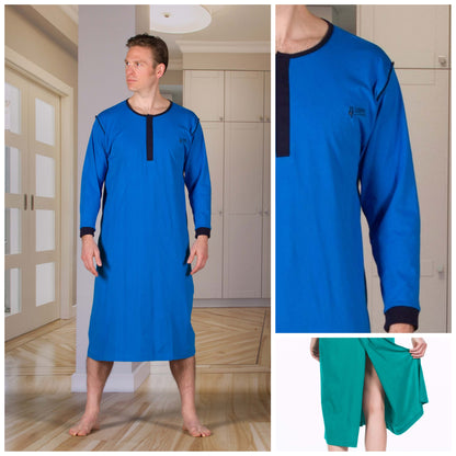 Nightshirt Unisex with 3/4 Sleeves (4340)
