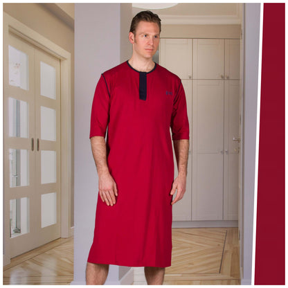 Nightshirt Unisex with 3/4 Sleeves (4340)