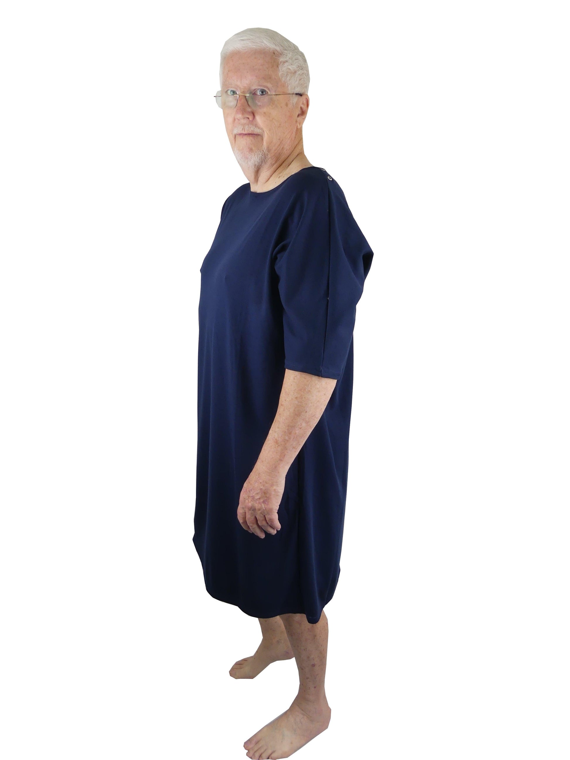 open back nightgown for elderly uk