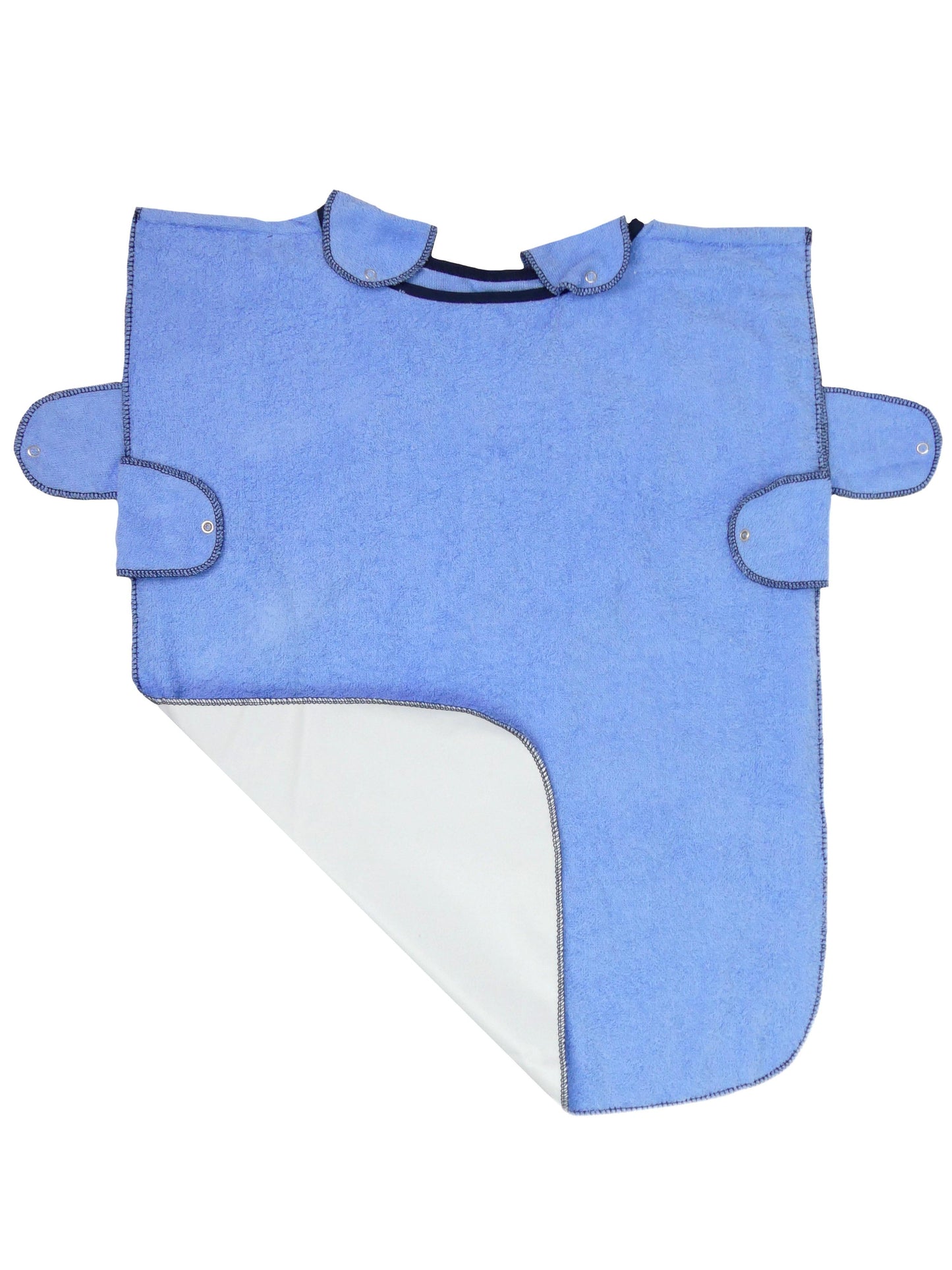 owelling feeding cape with waterproof backing fabric