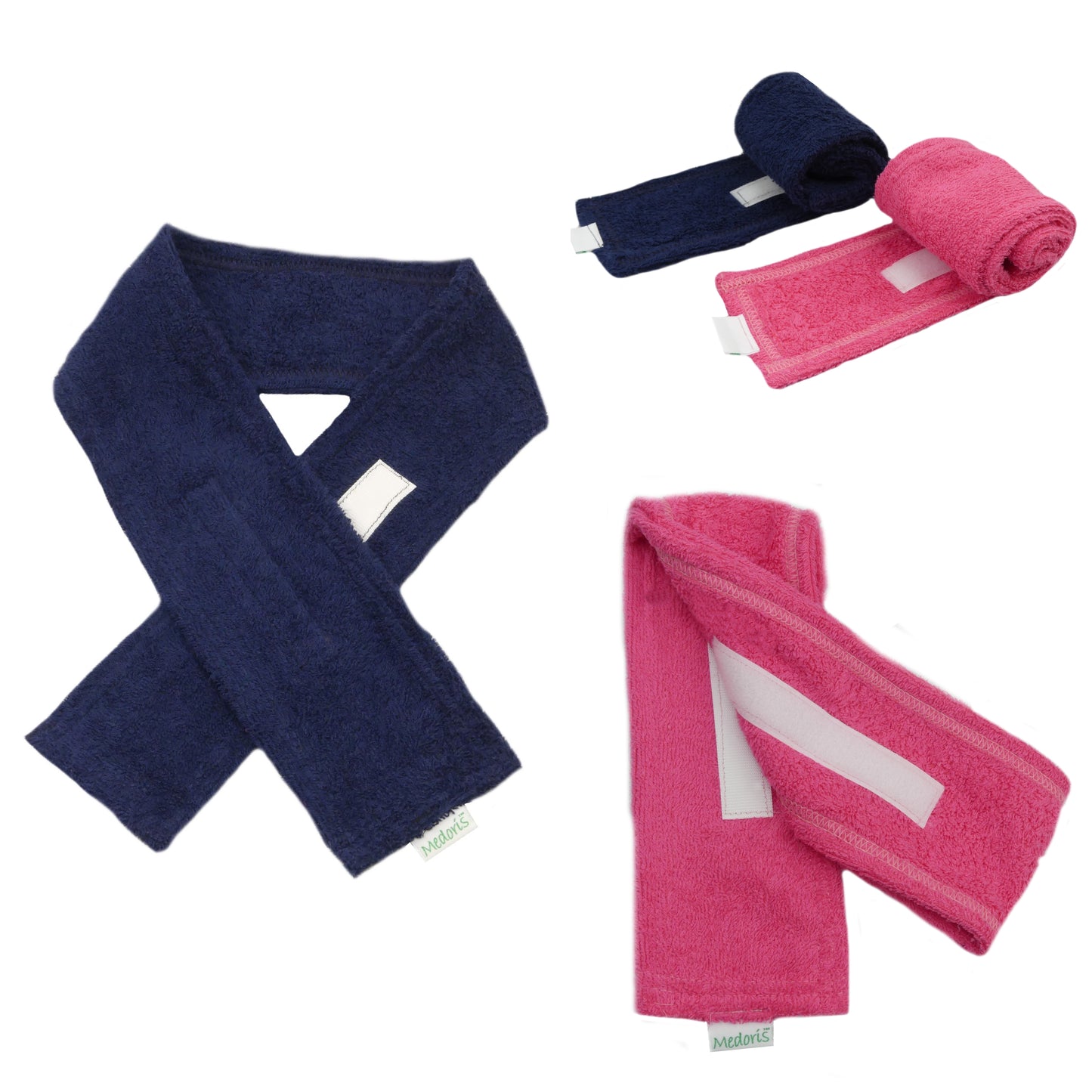Velcro Towelling Scarf  - M082