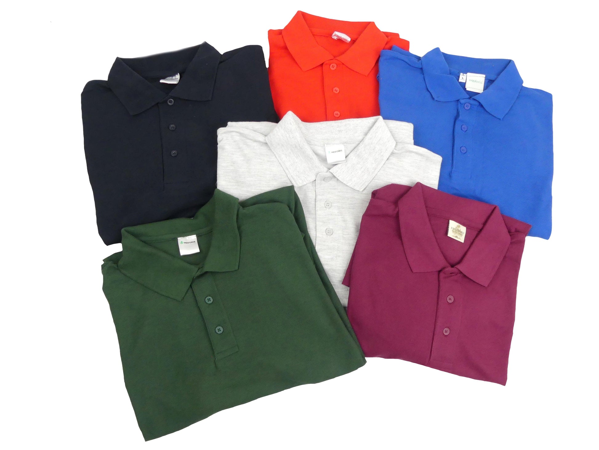 Men's polo zipped tshirt/M038 - MEDORIS
