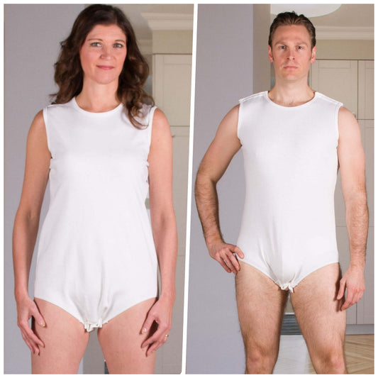 Unisex Bodysuit: Sleeveless With No Leggings (4321)