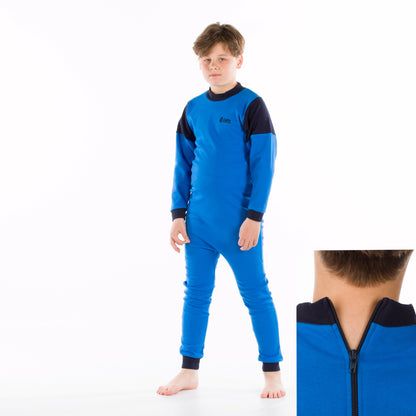 Children's All-in-One Jumpsuit With a Zip Up The Back (4030)