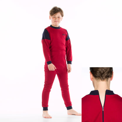 Children's All-in-One Jumpsuit With a Zip Up The Back (4030)