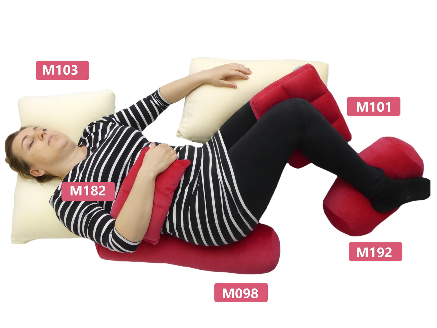 Positioning and Pressure care: Midi Roll Pillow - M098 - MEDORIS